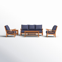 Kincaid Teak Patio Set Birch Lane